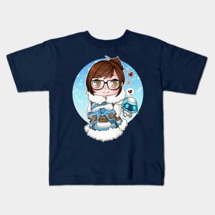 Mei chibi Overwatch Kids T-Shirt